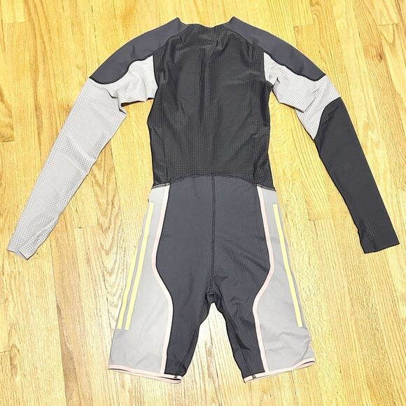 Adidas Adizero Pro Elite Men’s Size S Black Yellow Pink Rheon Running Speed Suit - Picture 2 of 8